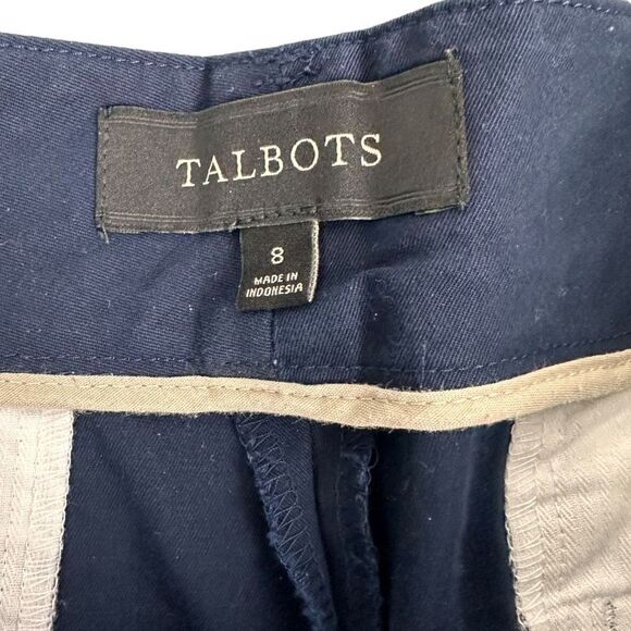 Talbots Navy Bermuda Shorts size 8 - Picture 3 of 4